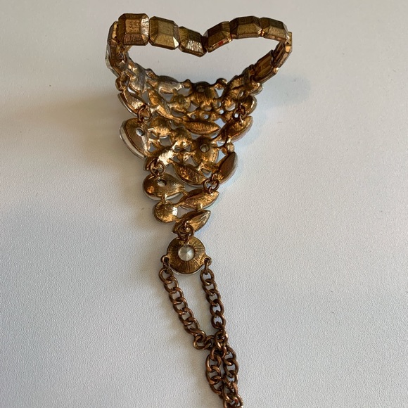 Upper arm bracelet. Very blingy. Aurora borealis gems. - Picture 5 of 6